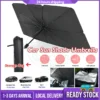 Ready Stock Universal Car Windshield Sun Shade Cover Car Sunshade Front Window Mount Umbrella Car Windshield Parasol UV Ray