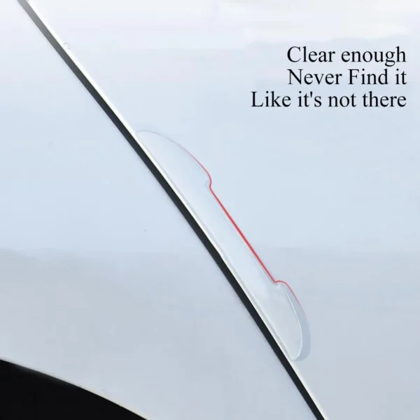 84814b014cd8d2930650fc2a827d61f9.webp Universal Car Anti Collision Strip Door Edge Guard Trim Molding Crash Scratch Protector Transparent 4 Pcs