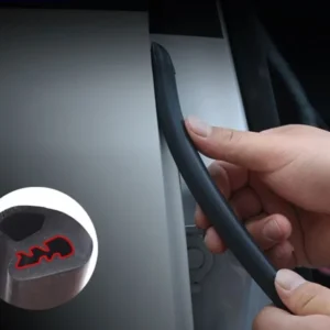 Noglue Car Door Edge Protector Rubber Seal Strip Sound Proof Dustproof Waterproof Auto Weatherstrip Accessories