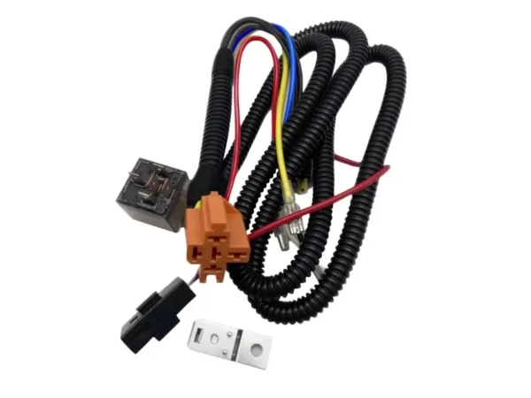 12V Horn Relay Wiring Harness Kit Grille Mount Blast Tone Horns Wiring Harness Plug for Car Truck Universal Accessories