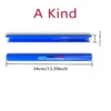 1pair ABS Car Front Grille Trim Strips Cover