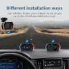 OTP-P17 Car HUD OBD OBD2 Meter Digital Projector head-up Monitor Auto GPS Turbo digital speedometer Gauge On-board